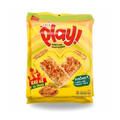 Bánh gạo dinh dưỡng Let's Play vị rong biển/phô mai tokbokki/đậu đỏ/ khô gà/mix vị 108g