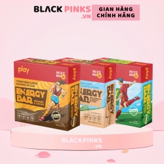 Combo 3/6/12 thanh năng lượng PLAY vị trái cây và yến mạch/cam cacao/macca và đậu phộng 135/270/540g