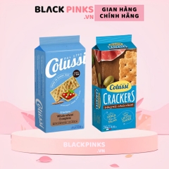 Bánh Cracker Colussi lúa mì giòn/lá hương thảo & dầu oliu túi 250g