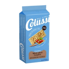 Bánh Cracker Colussi lúa mì giòn/lá hương thảo & dầu oliu túi 250g