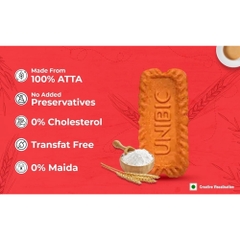 Bánh quy Unibic hương vị quế và caramel Biscott 250g