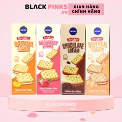 Bánh quy kẹp kem Oxford hương chuối/bơ/socola/dâu gói/hộp 125g