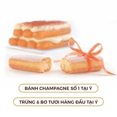 Bánh Ladyfingers truyền thống Ý Vicenzovo 200g