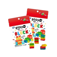 Kẹo dẻo Playmore xếp hình vị trái cây/vị sữa chua 64g