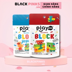 Kẹo dẻo Playmore xếp hình vị trái cây/vị sữa chua 64g