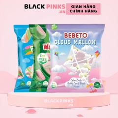 Keọ xốp Bebeto hình xoắn hình cầu vòng/dưa hấu/đám mây 60g