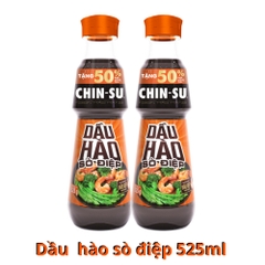 Thùng Dầu hào Chin-su sò điệp 150/525ml