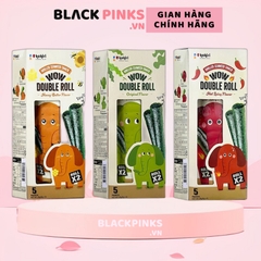 Combo 5 gói snack rong biển Kokiri con voi vị cay/truyền thống/bơ mật ong 25g