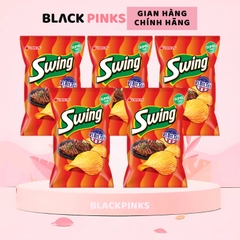 Combo 5 gói snack khoai tây Swing vị bít tết, gà Teriyaki, phô mai, bò nướng 32/60/108g