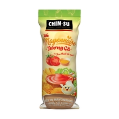 Thùng 24 chai xốt mayonaise Chin-su vị nguyên bản/tương cà/tương ớt 120g/250g