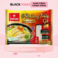 Thùng 24 gói phở gà/bò Long Triều Vifon 75g