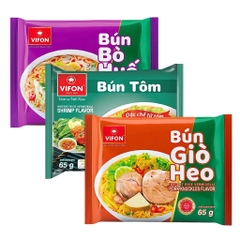 Bún bò Huế/tôm/riêu cua/giò heo Vifon gói 65g