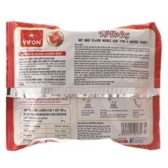 Mì nước Vifon vị bò cay/hải sản cay/bò kim chi cay gói 105g