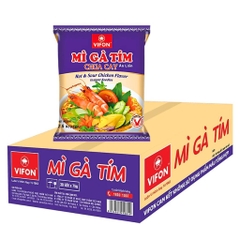 Thùng 30 gói mì gà tím Vifon gói 75g