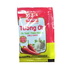 Thùng 100 dây 10 gói tương ớt Vifon gói 10g
