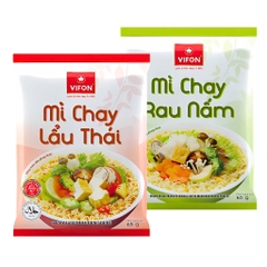 Mì chay Vifon vị rau nấm/lẩu thái gói 65g