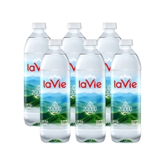 Thùng 12 chai nước khoáng thiên nhiên LaVie 700ml