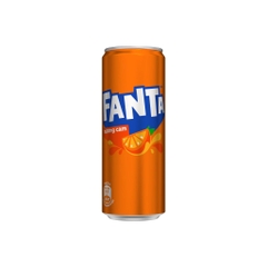 Nước giải khát Fanta hương cam/xá xị/soda kem/nho lon 235ml/320ml