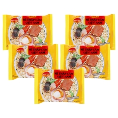 Lốc 5 gói mì Miliket thập cẩm 70g