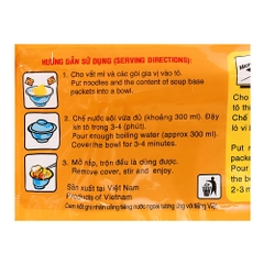 Lốc 5 gói mì Miliket thập cẩm 70g