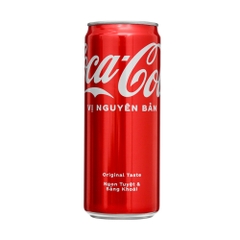 Nước ngọt Coca Cola vị nguyên bản lon 235ml/320ml và chai 300ml/390ml/600ml/1.5L/2.25L