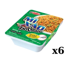 Thùng 18 tô mì xào Táo Quân thịt bằm xốt cà chua/thập cẩm tô 85g