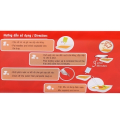 Thùng 18 tô mì xào Táo Quân thịt bằm xốt cà chua/thập cẩm tô 85g