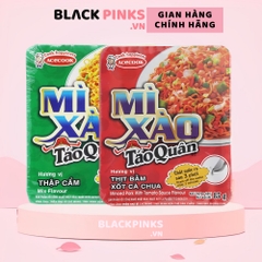 Thùng 18 tô mì xào Táo Quân thịt bằm xốt cà chua/thập cẩm tô 85g