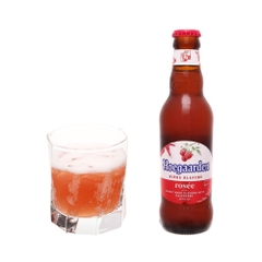 Bia Hoegaarden Peach Rosée chai 248ml-HSD 16/09/2025