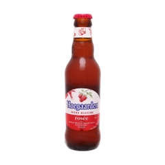 Bia Hoegaarden Peach Rosée chai 248ml-HSD 16/09/2025