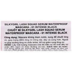 Mascara làm dài, dày và cong mi Silkygirl 4ml