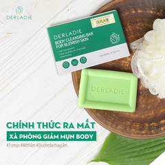 Xà phòng Derladie làm sạch và giảm mụn cơ thể 50g
