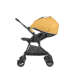 Xe đẩy Combi Neyo 4cas Compact màu xanh/vàng