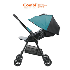 Xe đẩy Combi NEYO màu ghi/đỏ/xanh