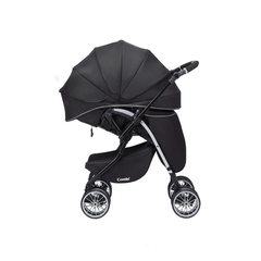 Xe đẩy Combi Umbretta 4 bánh quay tự động Premium New black