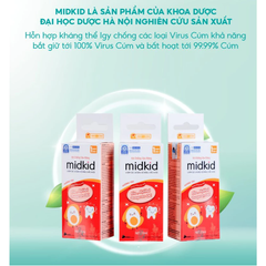 Xịt chống sâu răng Midkid hương táo 20ml và 30ml