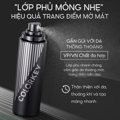Xịt cố định lớp trang điểm Colorkey nam châm đen 100ml
