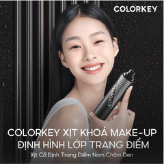 Xịt cố định lớp trang điểm Colorkey nam châm đen 100ml