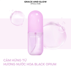 Xịt dưỡng tóc Grace and Glow Black Opium ngăn ngừa khô xơ 100ml.