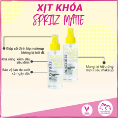 Xịt khóa makeup Australis dạng lì lâu trôi 110ml
