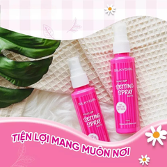 Xịt khóa makeup Silkygirl Matte 70ml (hồng)
