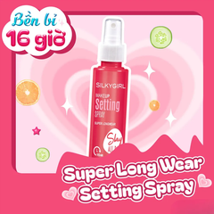 Xịt khóa makeup Silkygirl Slay All Day 70ml