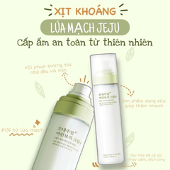 Xịt khoáng So'Natural cấp ẩm dưỡng da mầm lúa mạch 120ml