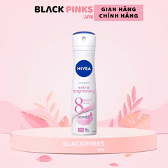 Xịt khử mùi Nivea cho nữ sáng da, mờ vết thâm 150ml