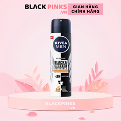 Xịt khử mùi Nivea Men ngăn vệt ố vàng 150ml