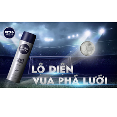 Xịt khử mùi Nivea Men phân tử bạc kháng khuẩn 150ml
