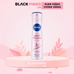Xịt khử mùi Nivea ngọc trai dưỡng da sáng mịn 150ml