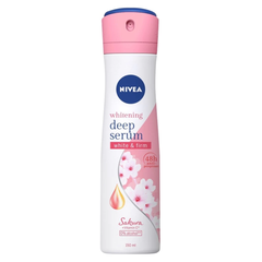 Xịt khử mùi Nivea Serum sáng da hoa hồng Hokkaido/hoa anh đào/hương hoa Lily 150ml