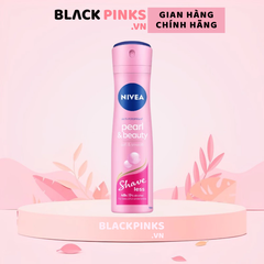 Xịt khử mùi Nivea Shaveless ngọc trai đẹp quyến rũ 150ml