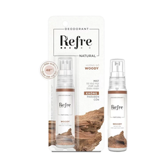 Xịt khử mùi Refre Natural hương thảo/trà xanh/hương gỗ/hồng mộc lan 30ml